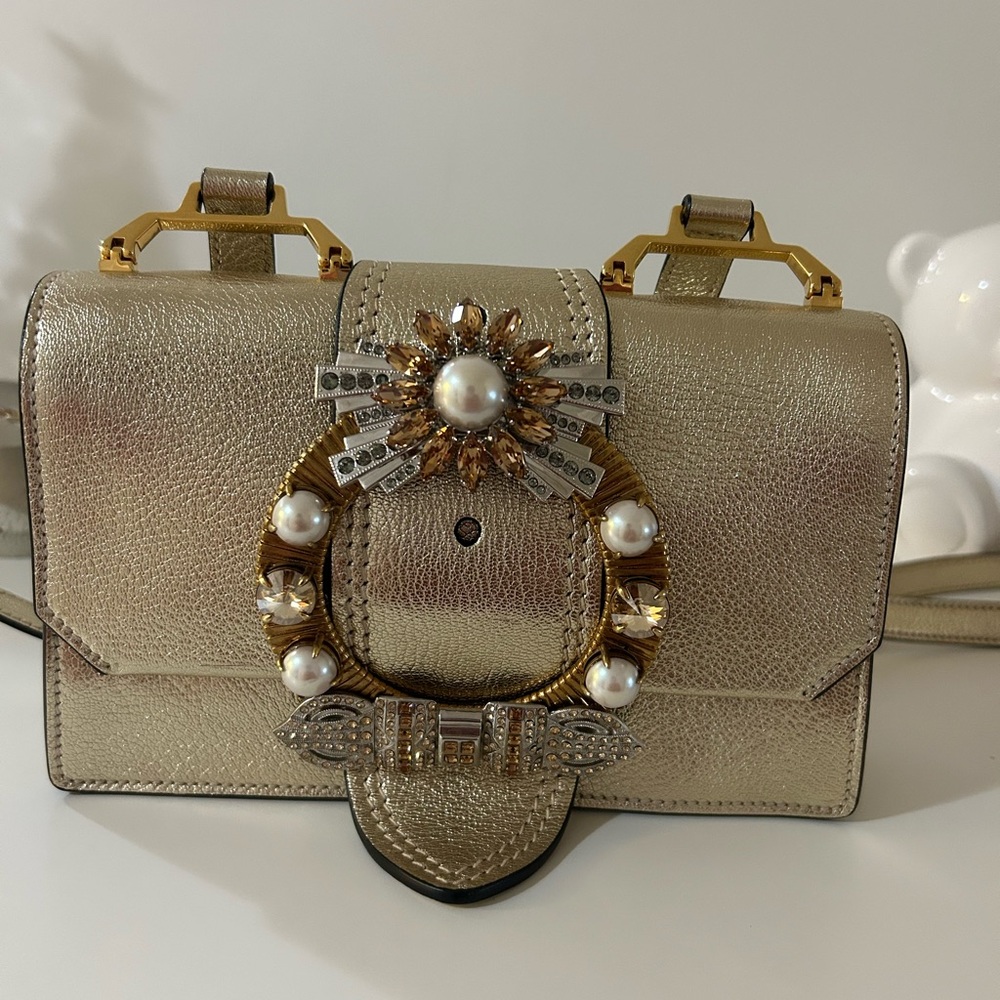 Authentic Miumiu Lady Miu - Picture 1 of 7